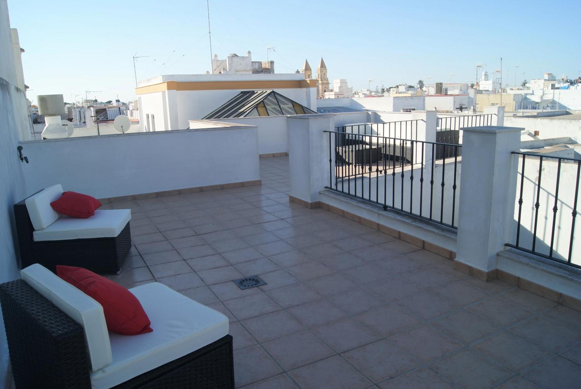 Апартаменти Cdz - Atico Tavira Two Private Terraces With Great Views Кадіс Екстер'єр фото